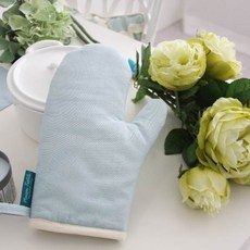 隔熱手套, 翡翠(象牙白+薄荷藍)