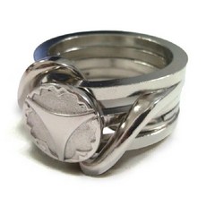 HANAYAMA 재미니아 캐스트퍼즐, 링II(level5), 1개