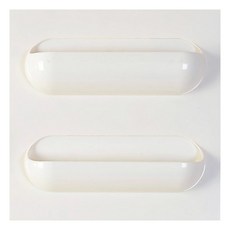 멀티 수납 바스켓 2P, 2개, 화이트