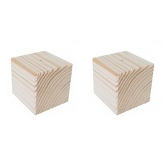 蛋糕製作花釘木製支架, 2個