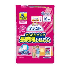 아텐토 장시간 여성용 안심팬티, 16매, 1개, 대형