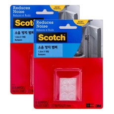 3M Scotch 消音緩衝墊 18入, 2盒, 單色