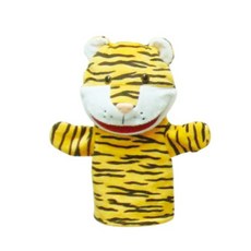 CHUNG YANG TOY 胖嘟嘟說故事手偶, 老虎, 12*24cm