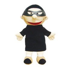 kkumi-nara 豐滿的口腔職業手偶人物木偶, 賊