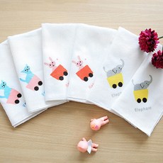 Easytax 印花手帕 6入