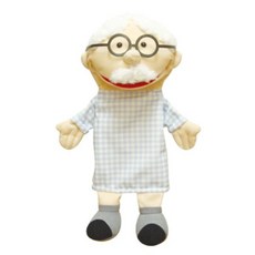 kkumi-nara 旁白家族手偶, 祖父, 16 x 40 厘米