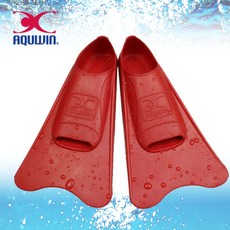 AQUWIN 漂浮蛙鞋 AFF08, 紅色
