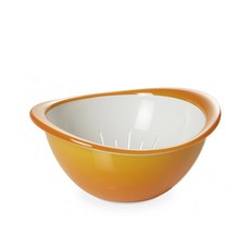 OMADA 圓型雙層瀝水洗菜碗, 橘子