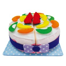 CHUNG YANG TOY 感官教具 軟綿綿布蛋糕, 混色, 21厘米, 1個