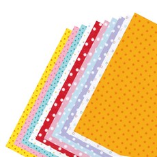 kkumi-nara 花紋不織布貼 28入, 混色, 30 x 45 厘米