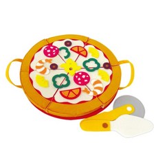 青陽玩具情感教育披薩打頂遊戲, 25cm, 混色