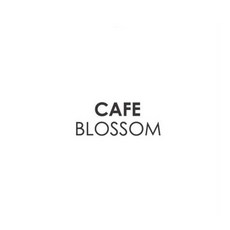 彩色霧面窗貼cafe blossom, 黑色