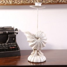 復古海洋雕刻燭台 A型, YJST254