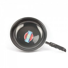 JGR 캠핑팬 中, 블랙, 1개