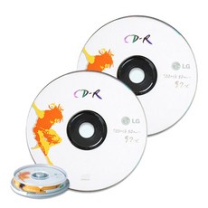 LG CD-R 10개입 700MB, 2개