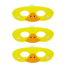 청양토이 역할놀이 동물반가면띠, 오리, 3개