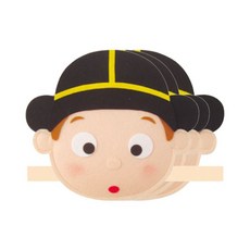 청양토이 역할놀이 전래동화머리띠 22 x 22cm 3P, 신랑