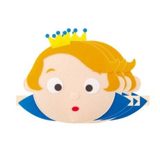 청양토이 역할놀이 명작동화 머리띠 3p, 왕자