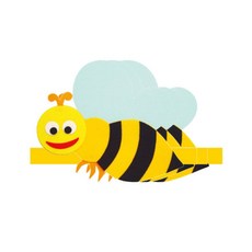 청양토이 역할놀이 동물 머리띠 3개, 벌