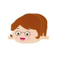 청양토이 역할놀이 직업머리띠 3개, 선생님