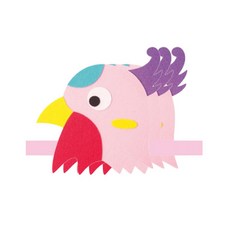 청양토이 역할놀이 동물 머리띠 3개, 새