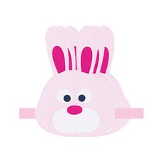 청양토이 역할놀이 동물 머리띠 3개, 토끼