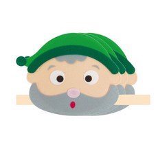 청양토이 역할놀이 명작동화 머리띠 3p, 초록모자난쟁이
