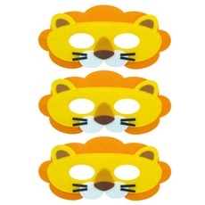 청양토이 역할놀이 동물반가면띠, 사자, 3개