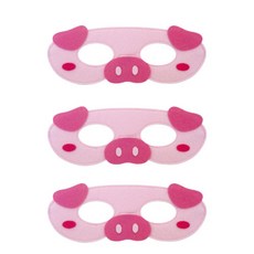 청양토이 역할놀이 동물반가면띠, 돼지, 3개