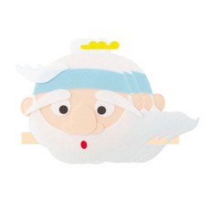 청양토이 역할놀이 전래동화머리띠 22 x 22cm 3P, 산신령