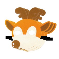 역할놀이 가면띠, 사슴, 6개