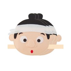 청양토이 역할놀이 전래동화머리띠 22 x 22cm 3P, 흥부(평민