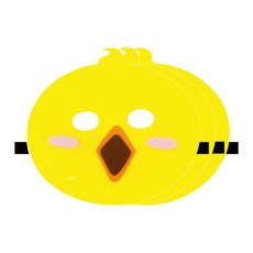 역할놀이 가면띠, 병아리, 6개