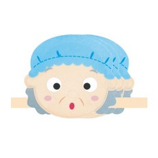 청양토이 역할놀이 명작동화 머리띠 3p, 모자쓴할머니