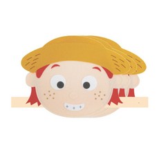 청양토이 역할놀이 명작동화 머리띠 3p, 양치기소년