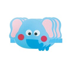 청양토이 역할놀이 동물 머리띠 3개, 코끼리