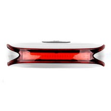 VLLU 자전거후미등 T570Y, 화이트, 1개