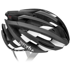 제로알에이치플러스 인라인자전거용헬멧ZY, 블랙 화이트, 1개