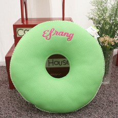 에프랑 임산부 로고 메쉬방석, 그린, 1개