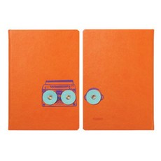 쿨 노트북, 오렌지, 1개