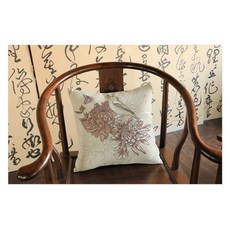 經典鳥語花卉抱枕套A套組