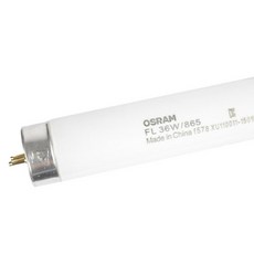 오스람 삼파장 직관형광등 FL36W-D, 주광색, 1개