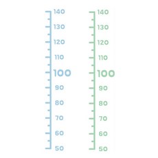 잇스틱스 키재기 심플키재기 2개, 블루민트
