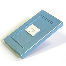 TOOLSPIA 電源插座模組 8入, 水藍色, 1組