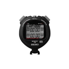 K-KORSPO SEIKO 초시계 W056(S23601P)_100명 메모리, 블랙, 1개