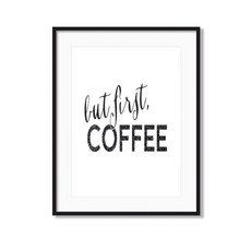 北歐現代咖啡廳室內裝飾相框_COFFEE