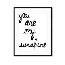 新婚北歐海報設計掛畫_SUNSHINE