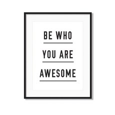 北歐現代客廳裝飾畫框_BE WHO