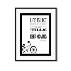 北歐客廳室內裝飾相框 自行車