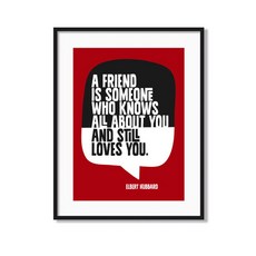 Elbert Hubbard 北歐畫框_FRIEND